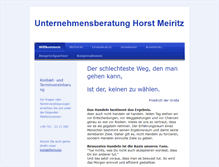 Tablet Screenshot of horst-meiritz.de